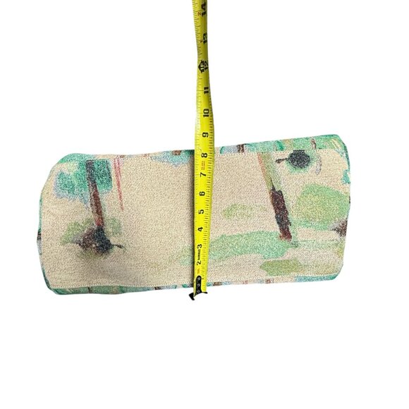 EMPORIO ARMANI Riviera Reversible Nylon Palm Print Shopping Bag - Picture 8 of 16